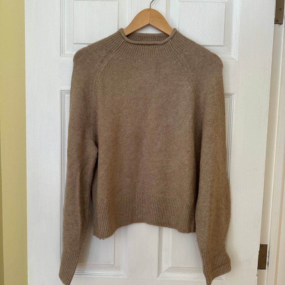 J. Crew Women's Merino Blend Crew Neck Sweater
